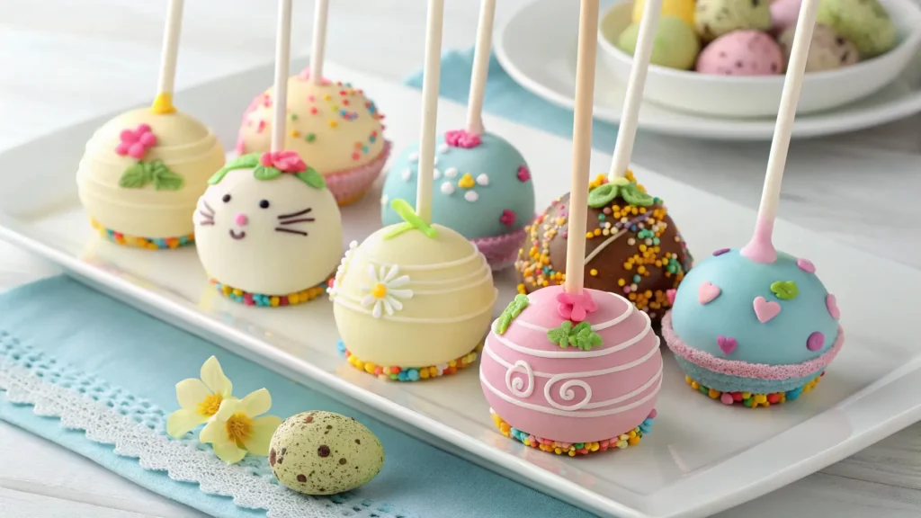 easter cake pops